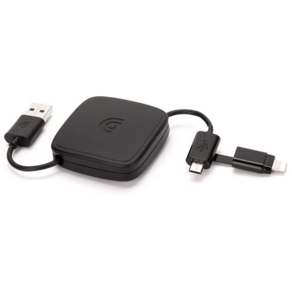 2n1 Retractable Charge/Sync Lightning Cable Android Ipod IPhone Ipad - Picture 3 of 4